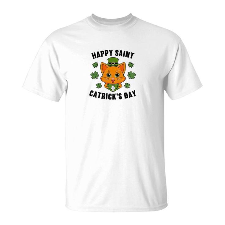 St Patrick's Day Happy Saint Catrick's Day T-Shirt