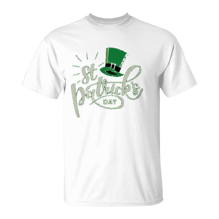 St Patricks Day  Patrick Hat Lucky T-Shirt