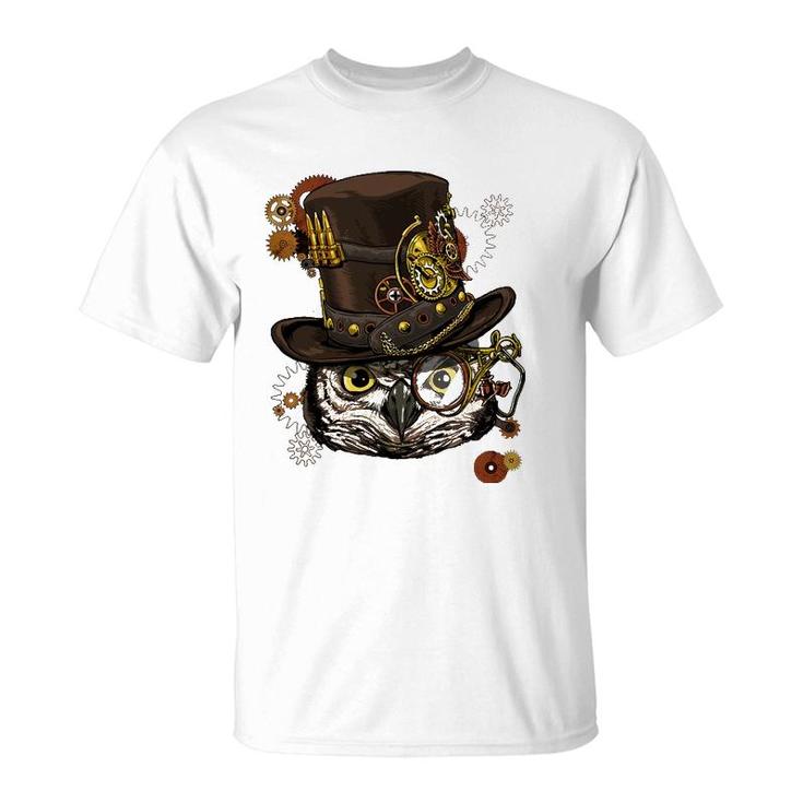 Steampunk Owl  Steampunk Owl Lovers T-Shirt