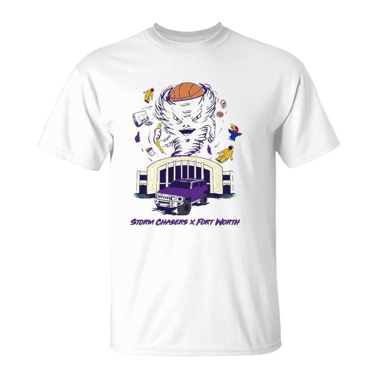 Storm Chasers X Fort Worth Basketball T-Shirt