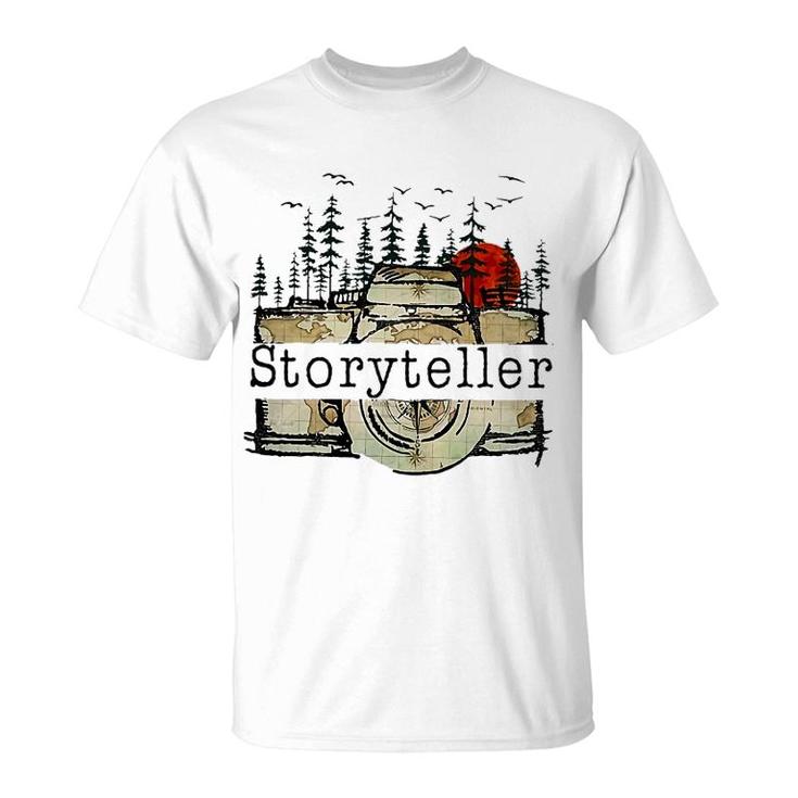 Storyteller Camera Photographer T-Shirt