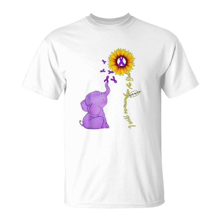 Sunflower I Will Remember For You T-Shirt