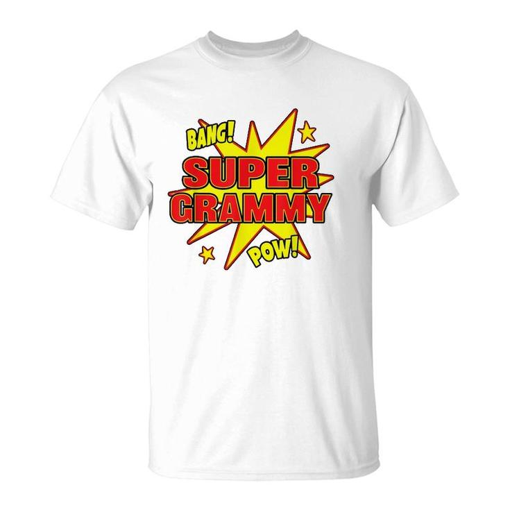 Super Grandma T-Shirt Super Power Grandmother Family Gift Super Grandma T-Shirt Super Power Grandmother Family Gift