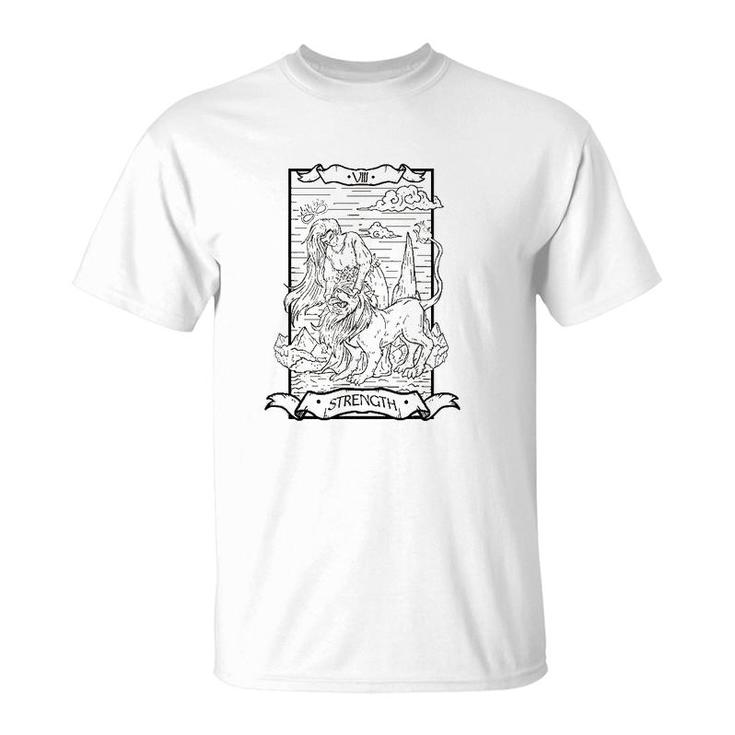 Tarot Card Strength T-Shirt