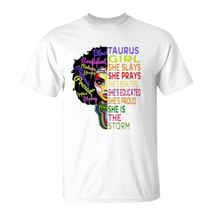 Pisces Girl She Slays & Prays - February March Birthday Gift T-Shirt Pisces Girl She Slays & Prays - February March Birthday Gift T-Shirt
