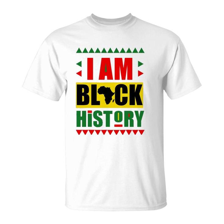 Teach I Am Black History Month Kids Proud African Pride T-Shirt