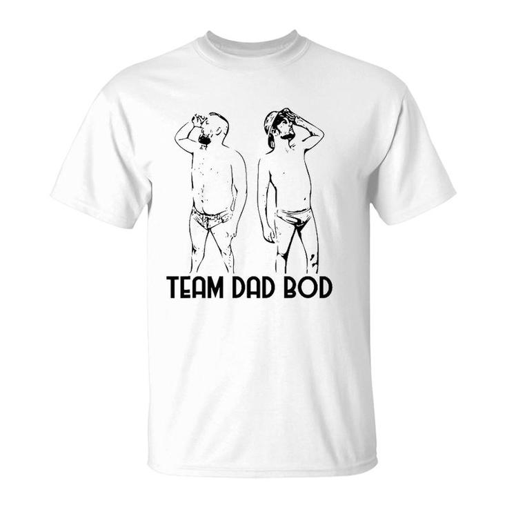 Team Dad Bod - Dad Body Funny Father's Day Group T-Shirt