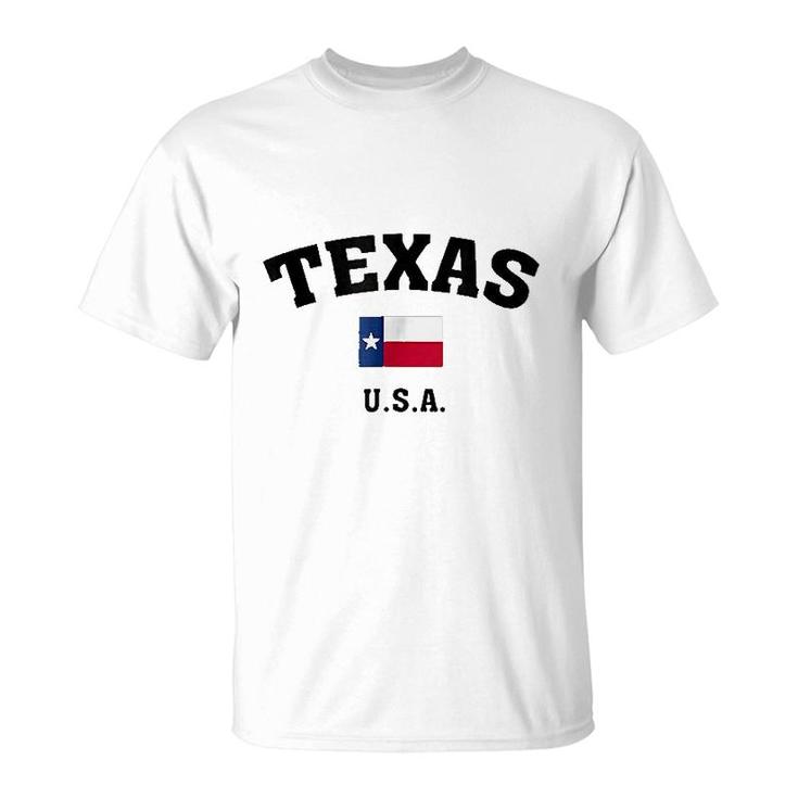 Texas Usa Flag T-Shirt