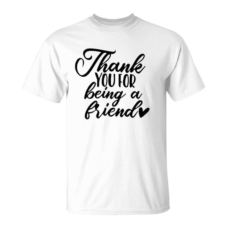 Thank You For Being A Golden Friend Vintage Retro T-Shirt