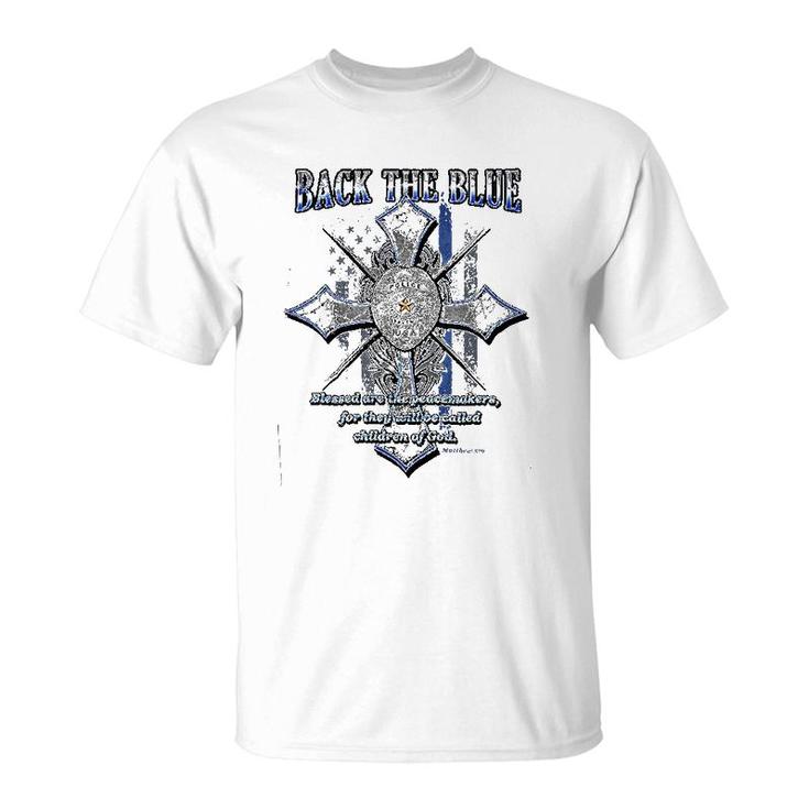 Thin Blue Line Law Enforcement Gear For Men T-Shirt