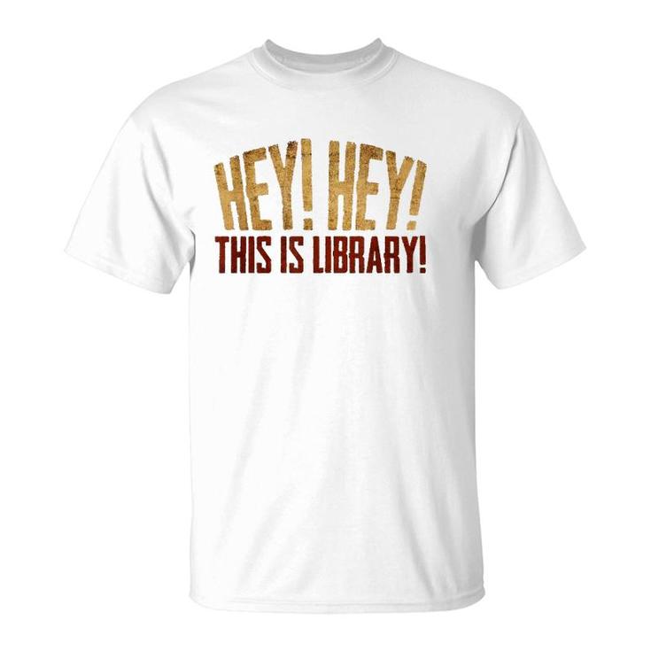 This Is Library Librarian Book Lover For Teachers T-Shirt