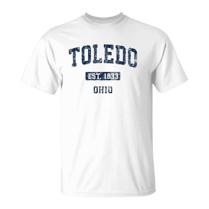 Toledo Ohio Oh Vintage Design T-Shirt