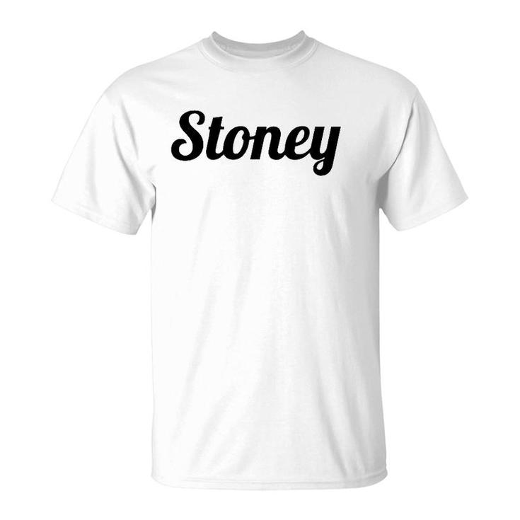 Top That Says The Name Stoney Cute Adults Kids Graphic  T-Shirt