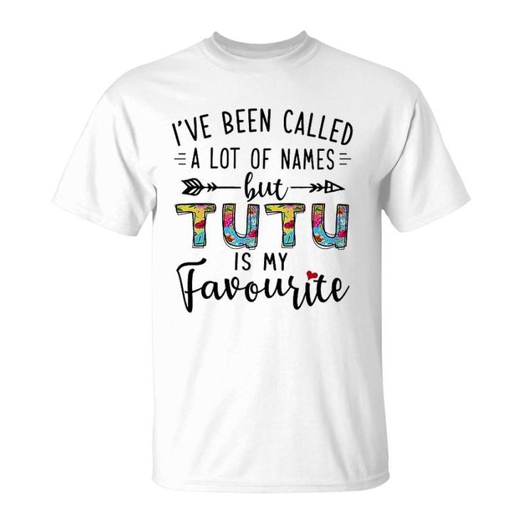 Tutu Is My Favourite Name T-Shirt