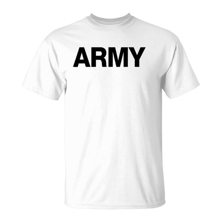 Usa Army Grey Apparel Men Women Gift T-Shirt