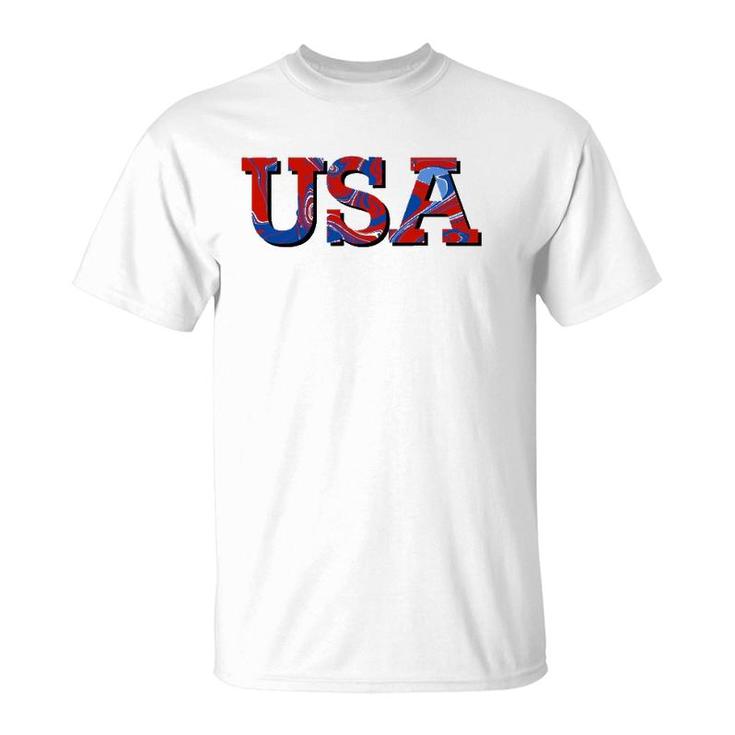 Usa July 4Th Fourth Patriotic United States Of America T-Shirt