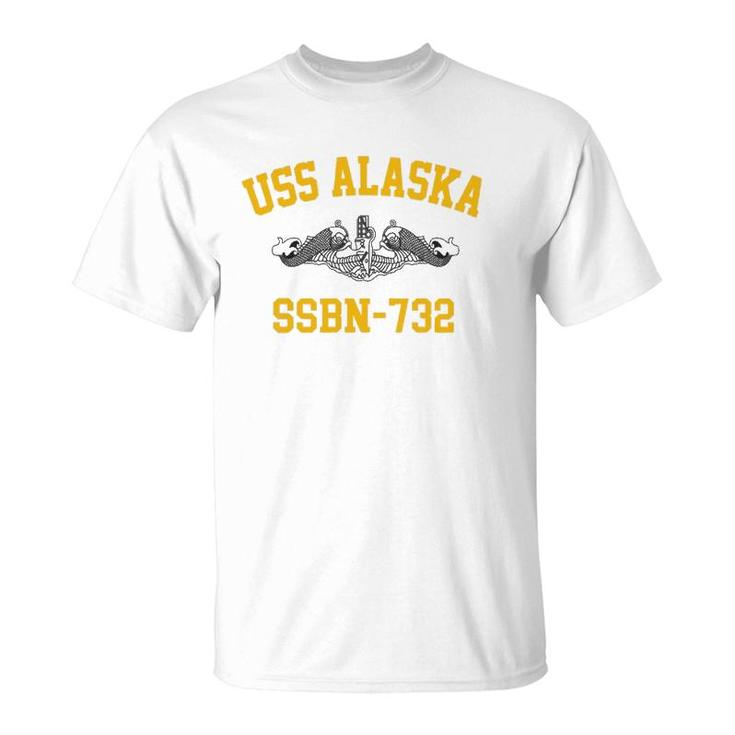 Uss Alaska Ssbn 732  T-Shirt