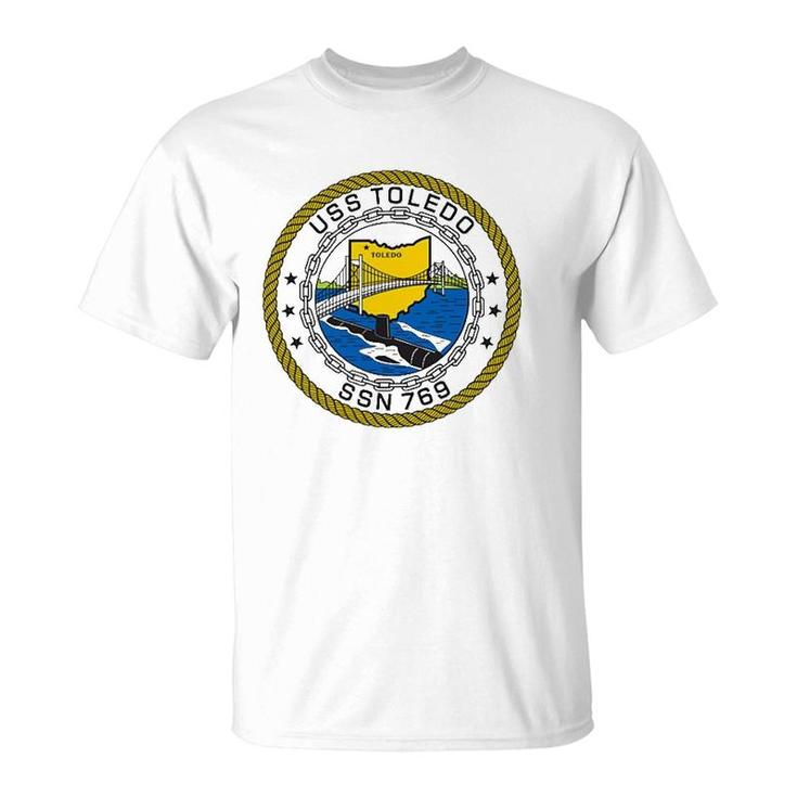 Uss Toledo Ssn 769 United States Navy T-Shirt