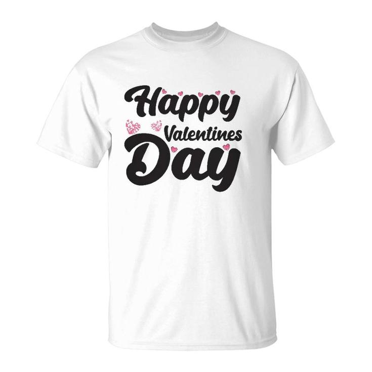 Valentine Valentine For Husband Romantic Funny Valentine T-Shirt
