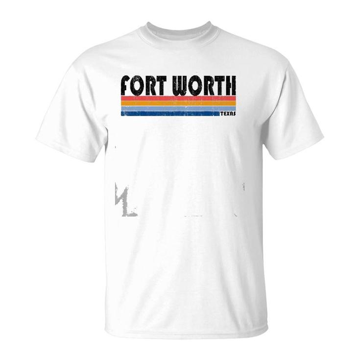 Vintage 1980S Style Fort Worth Tx T-Shirt