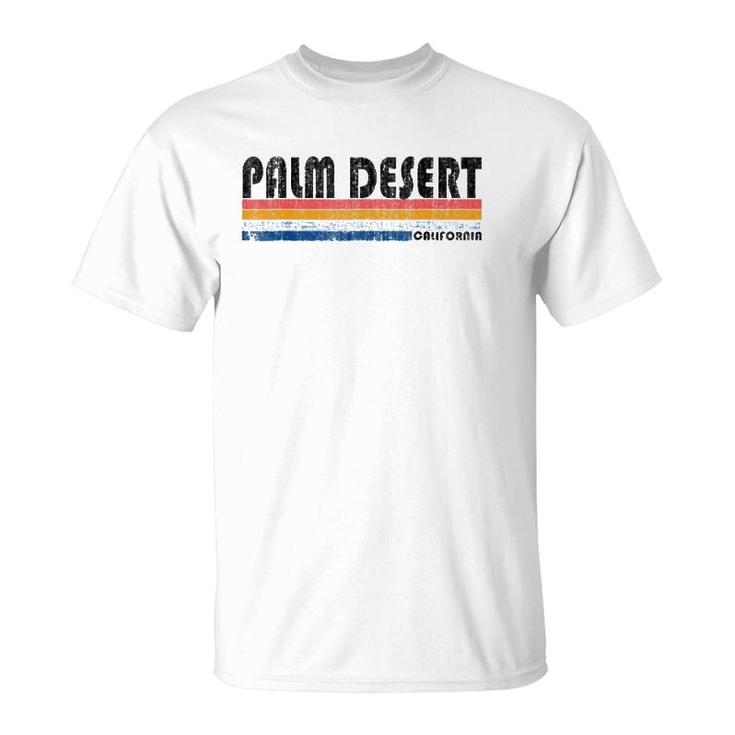Vintage 1980S Style Palm Desert Ca T-Shirt