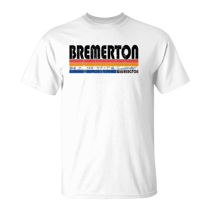 Vintage 70S 80S Style Bremerton, Washington  T-Shirt