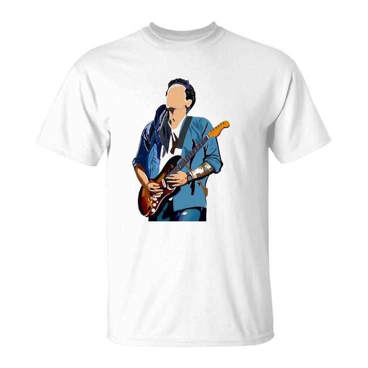 Vintage Mayer Design Art John Vaporware Guitar Music Legends T-Shirt