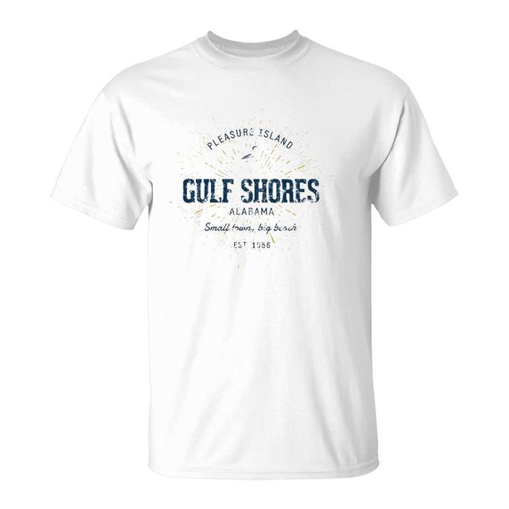 Vintage Retro Style Gulf Shores T-Shirt