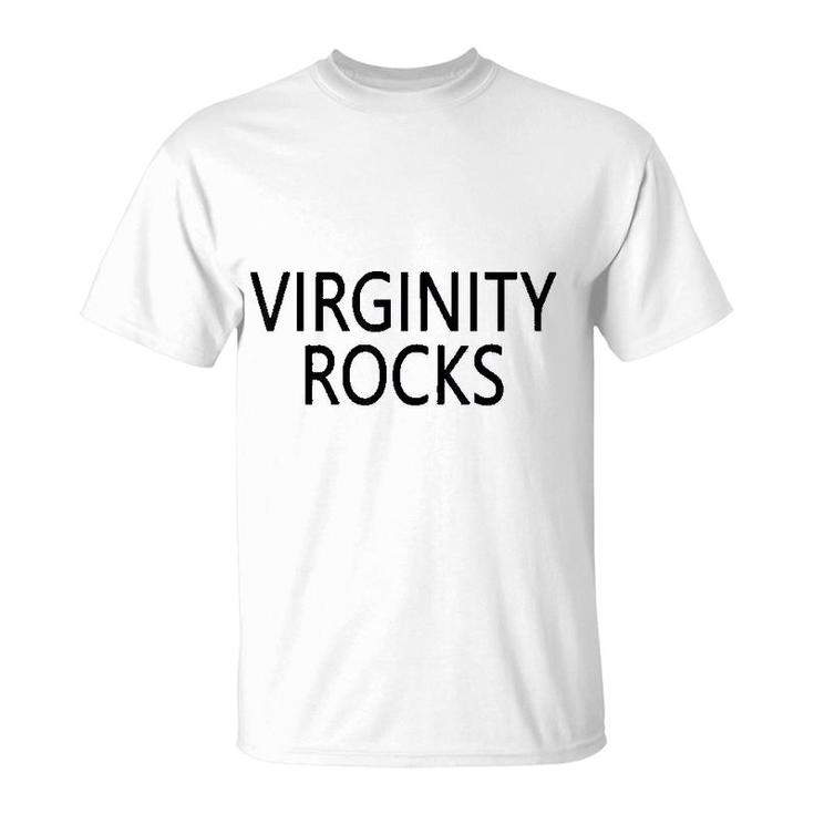 Virginity Crew Rocks Great Gift T-Shirt