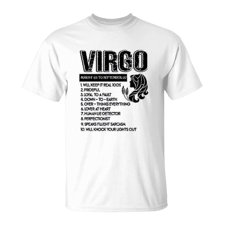Virgo Pesonality T-Shirt