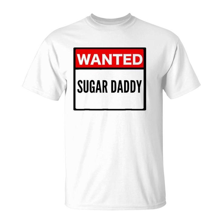 Wanted Sugar Daddy Gay Daddy T-Shirt