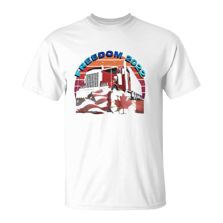 We The People Freedom 2022 Truck Drivers United T-Shirt