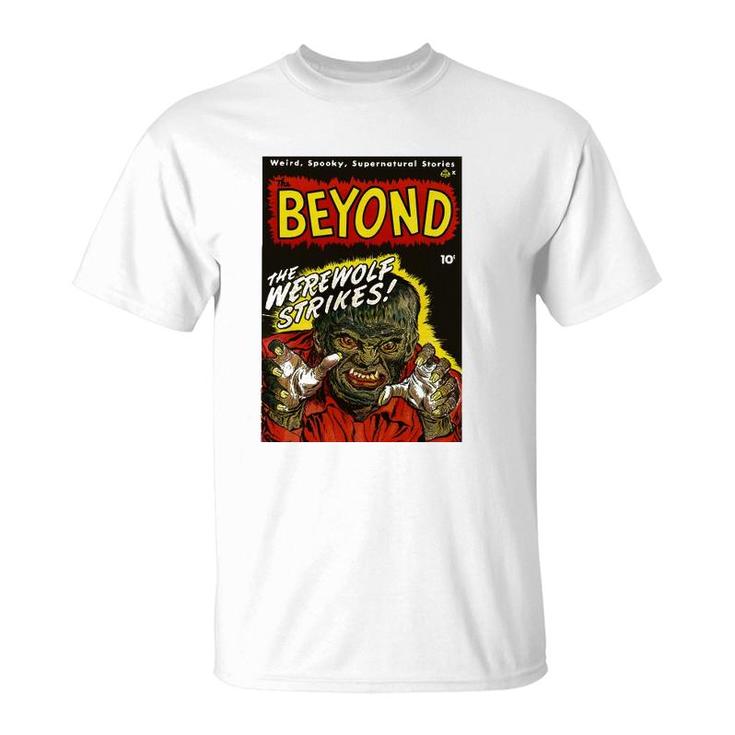 Wolfman Halloween Monster Vintage Horror Movie Werewolf T-Shirt