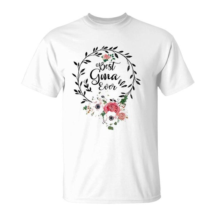 Womens Best Gma Ever Mother's Day Gift Grandma T-Shirt