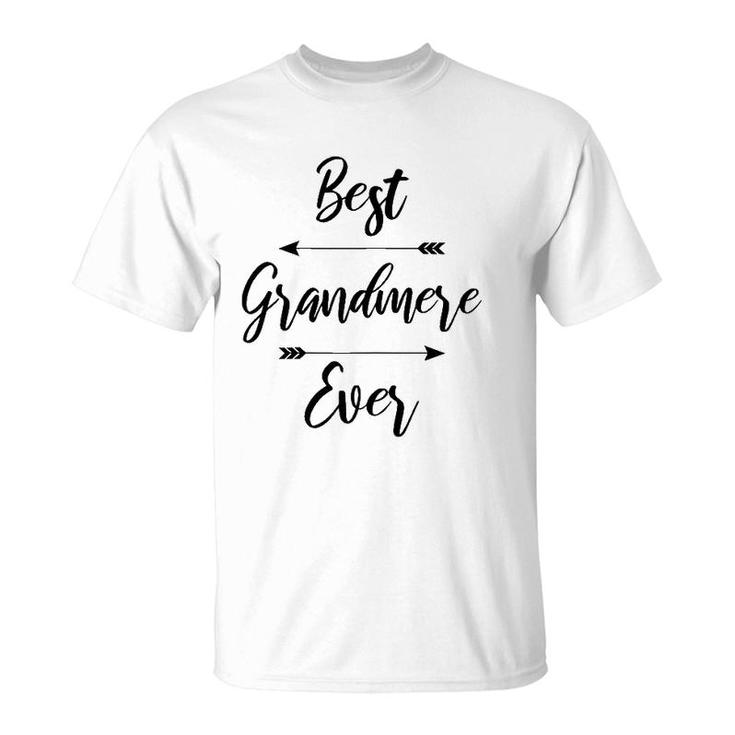 Womens Best Grandmere Ever Gift T-Shirt
