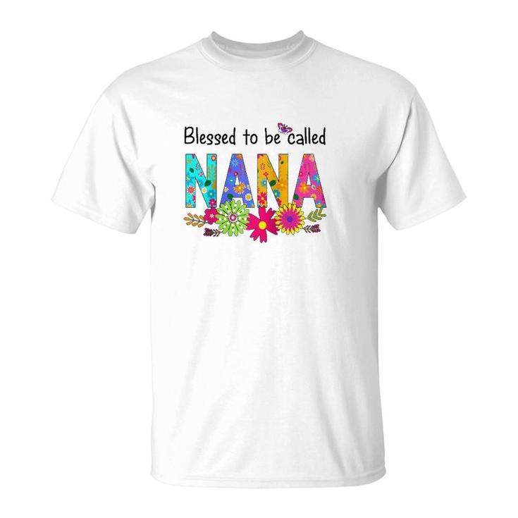 Womens - Blessed To Be Called Nana S  T-Shirt