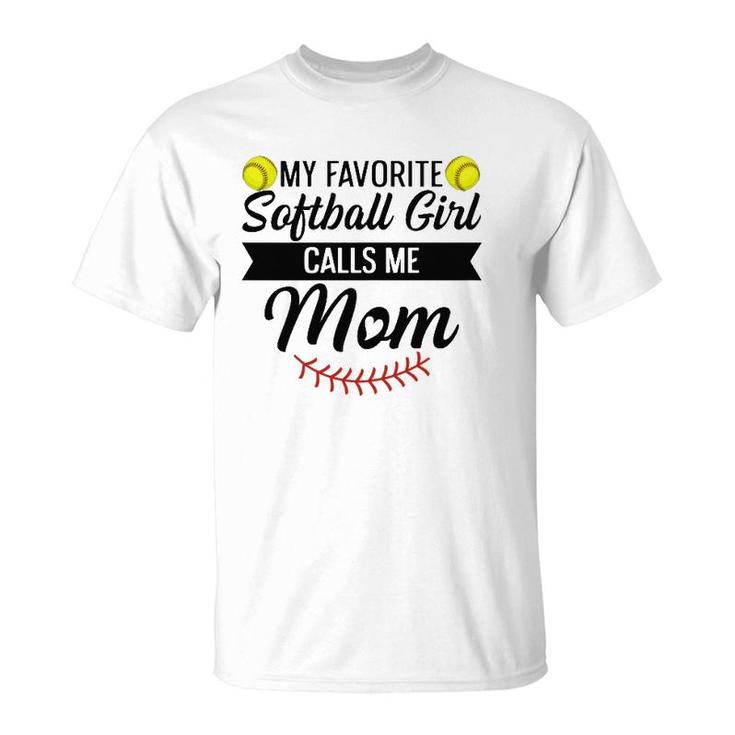 Womens Fastpitch Softball Design For Your Softball Mom T-Shirt