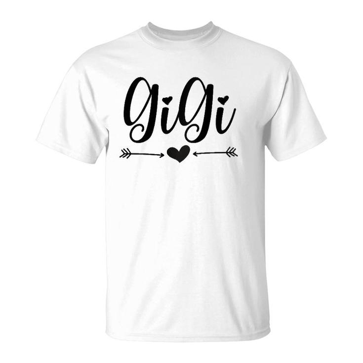 Womens Gigi Gift For New Grandma Gigi Grandmother Gift Raglan Baseball Tee T-Shirt
