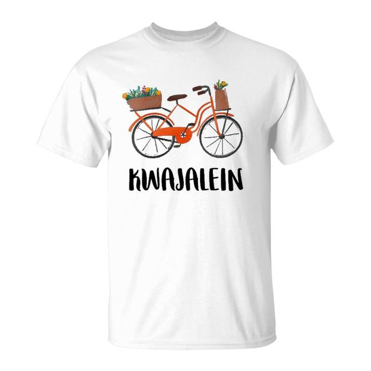 Womens Kwajalein Atoll Marshall Islands Kwaj Life Bicycle Bike Gift V Neck T-Shirt
