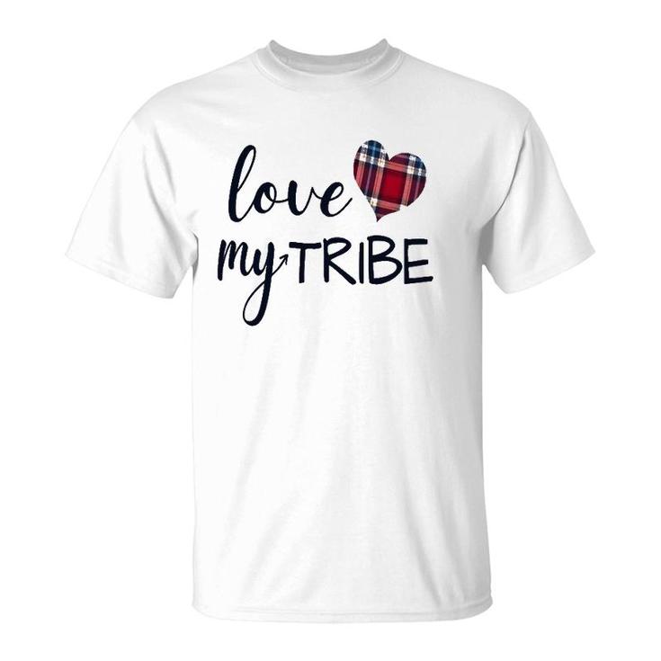Women's Love My Tribe For Mom Bride Team Reunion T-Shirt