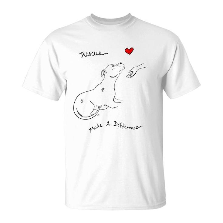 Womens Pitbull Dog Rescue Foster & Adopt Pit Bull Lover  T-Shirt