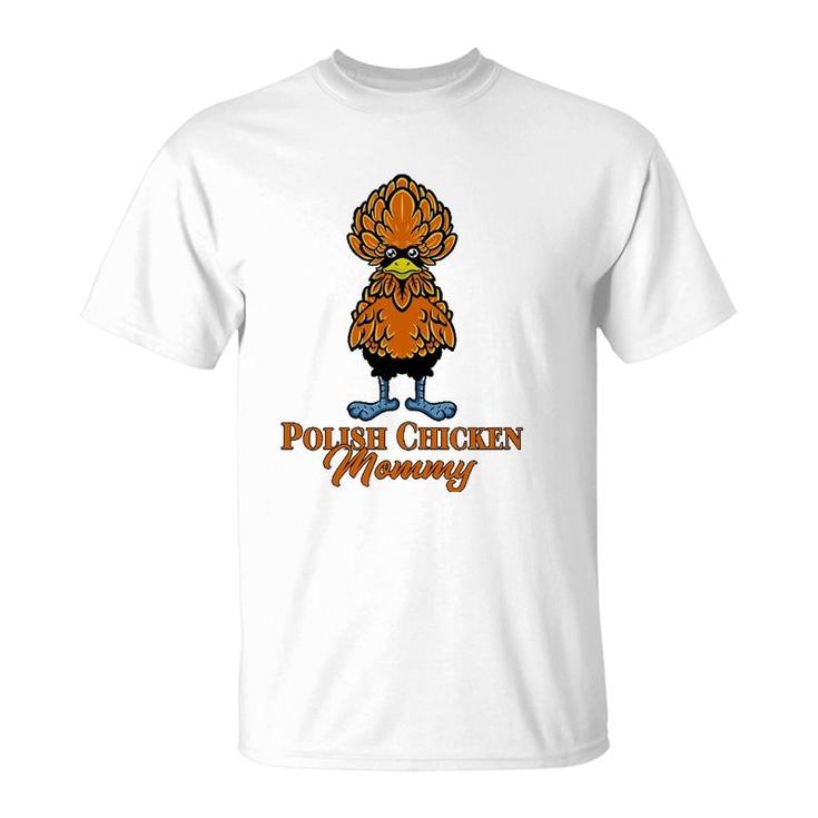 Womens Polish Chicken Mommy Polish Chicken T-Shirt