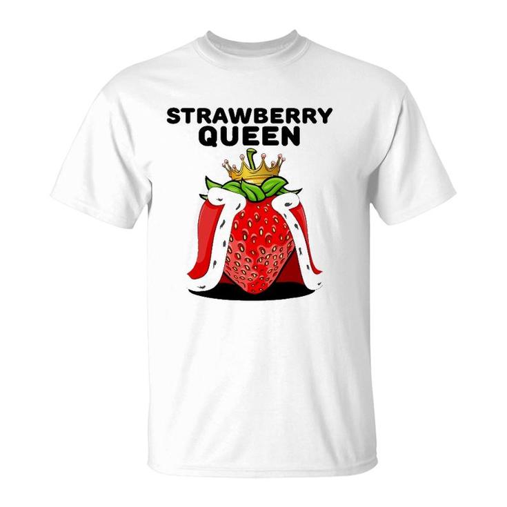Womens Strawberry Queen  For Strawberry Lovers T-Shirt