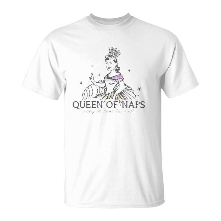 Womens Womens Women's Nap Queen For Women  T-Shirt