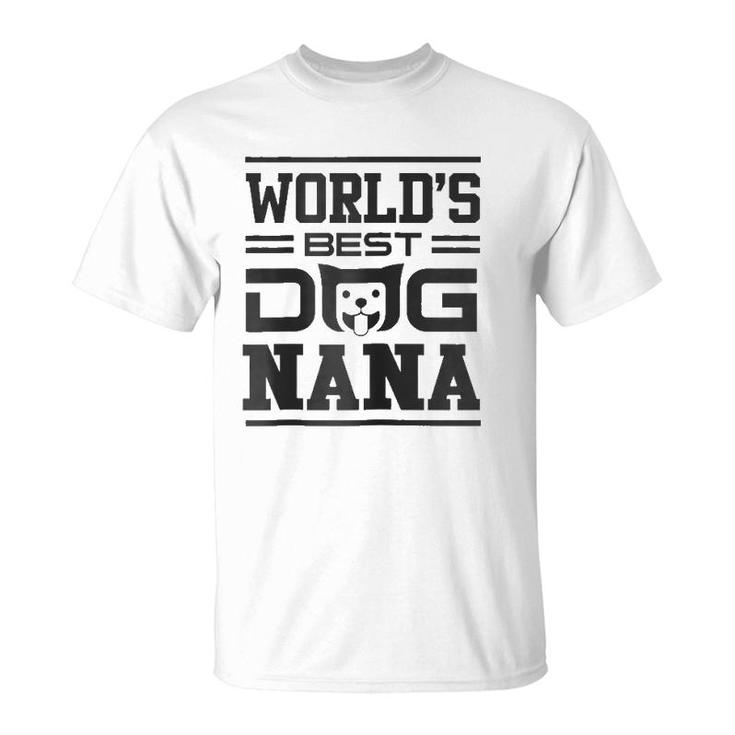 World's Best Dog Nana T-Shirt