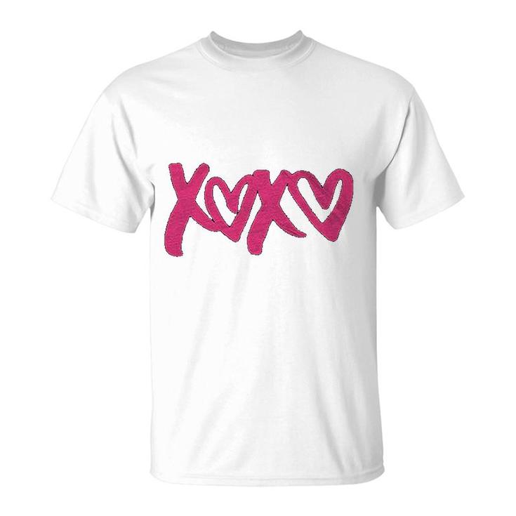 Xoxo Hugs And Kisses Valentine T-Shirt