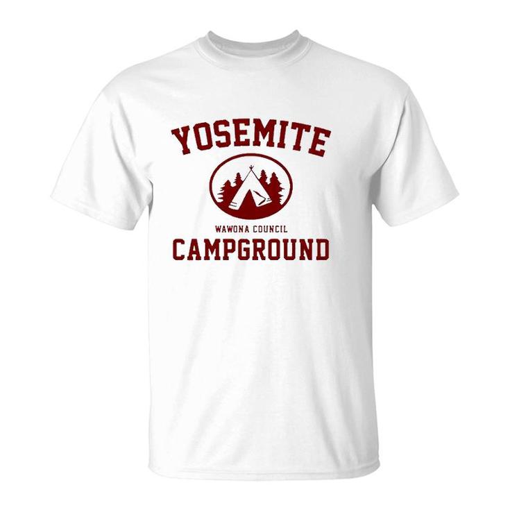 Yosemite Campground California Camping Lover Gift T-Shirt