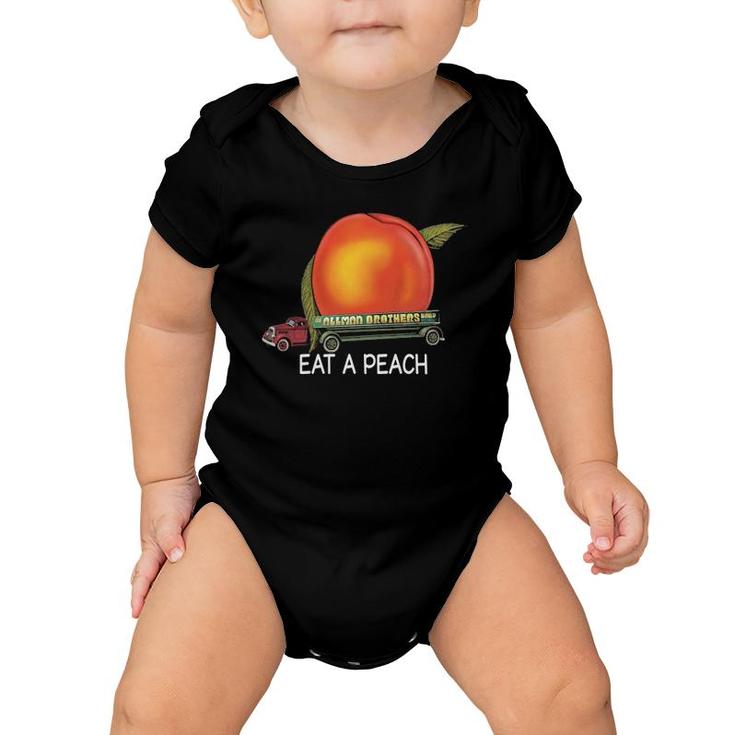 Allman B R Oh E R S Band Eat A Peach S Gift For Fans For Men And Women Gift Mother Day Baby Onesie