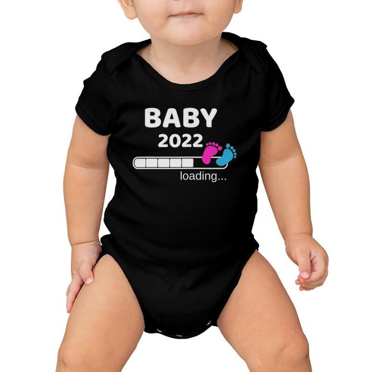 Baby 2022 Loading Pregnancy Mom To Be Baby Onesie