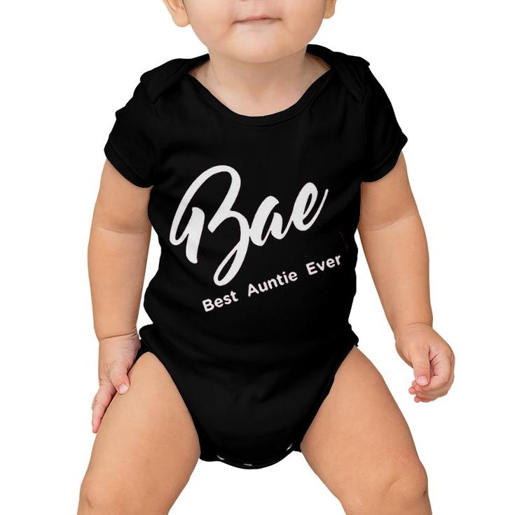 Bae Best Auntie Baby Onesie